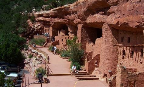 are the manitou cliff dwellings fake